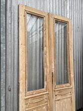 Antique style Doors in Wood and glass 20-century