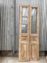 Antique style Doors in Wood and glass 20-century