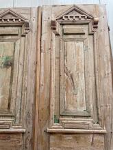 Antique style Doors in Wood and iron