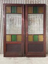 Antique style Antique doors in wood and glass