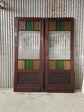 Antique style Antique doors in wood and glass