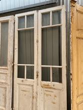 Antique style Antique doors in wood and glass