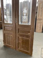 Antique style Antique doors in wood and glass