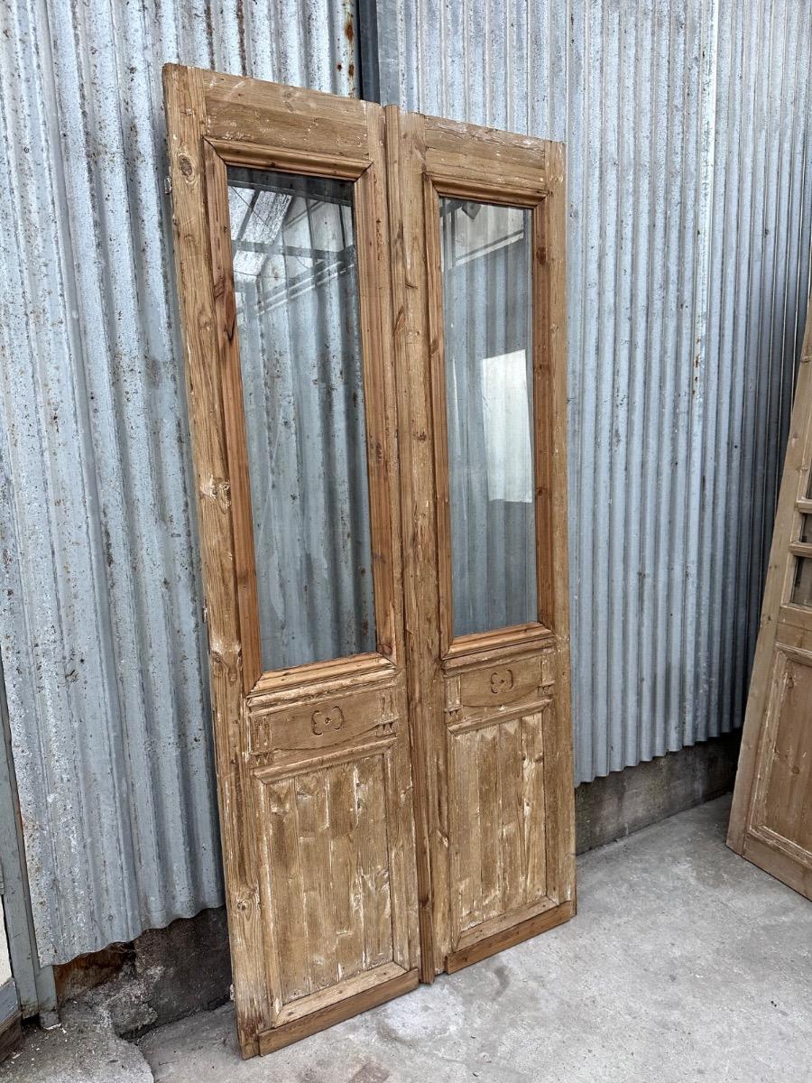 Antique Doors with glass