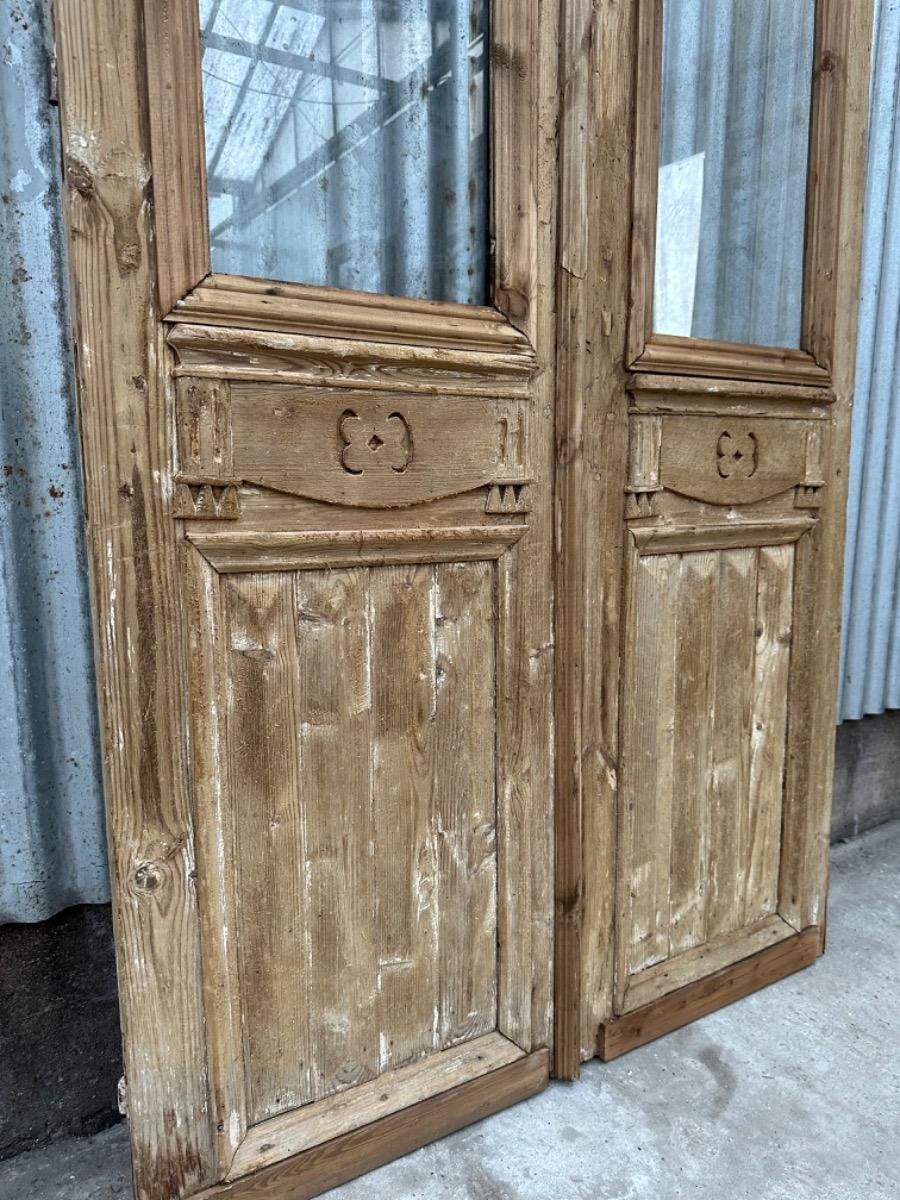 Antique Doors with glass