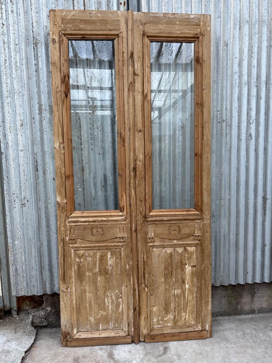 Antique Doors with glass