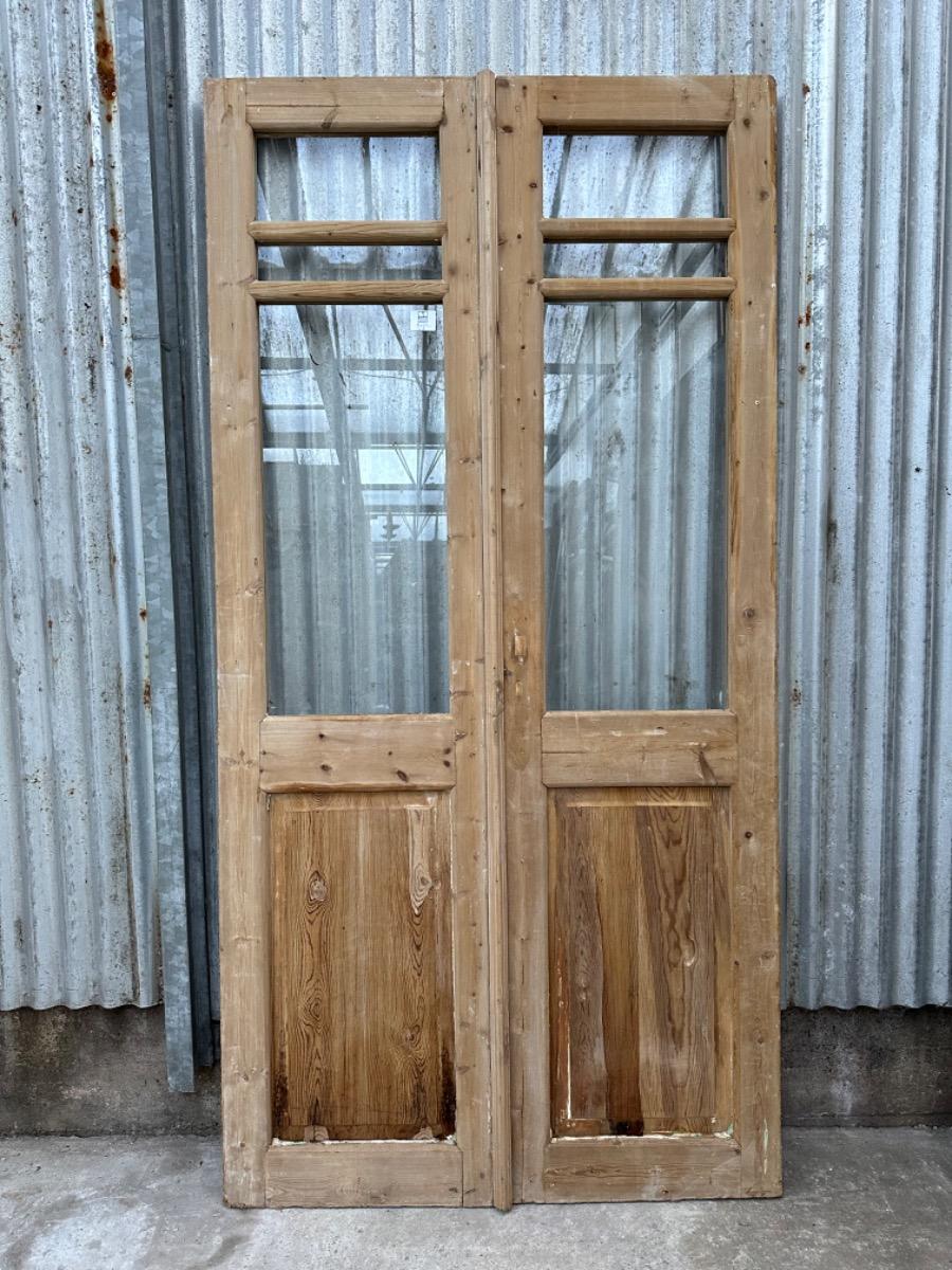 Antique Doors with glass