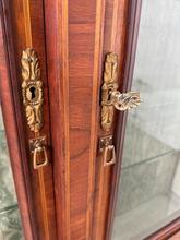 style Antique French cabinet  in Rosewood and brass 19th century