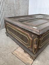 Antique style Giant coffin in Wood, Europe 18th century