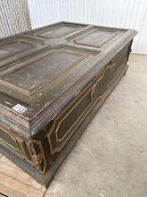 Antique style Giant coffin in Wood, Europe 18th century