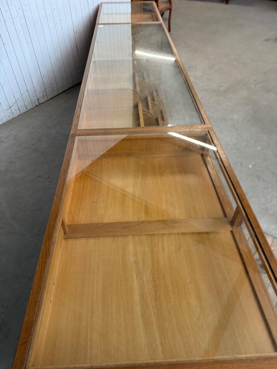 Antique Gigantic counter with glass