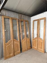 Antique glas doors