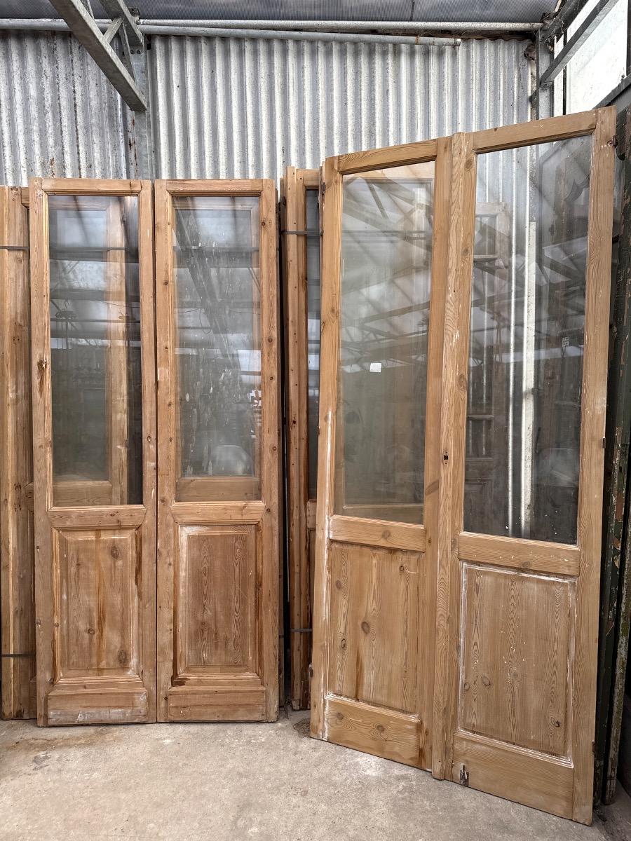 Antique glass doors 