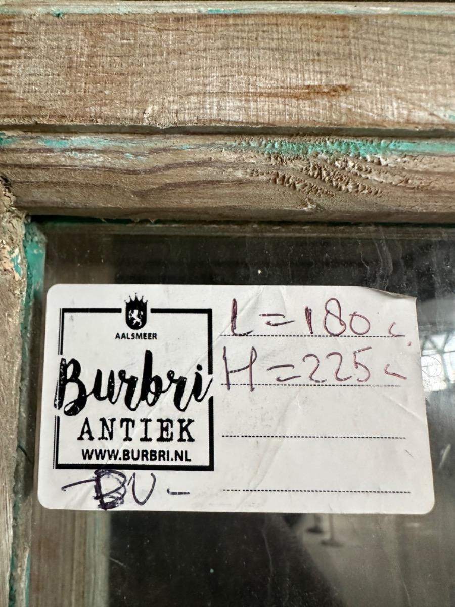 Antique Glass doors in frame