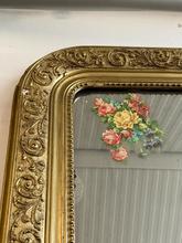 Antique style Antique golden mirror