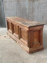 Antique style Houten toonbank  in wood