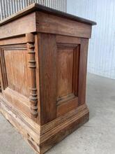 Antique style Houten toonbank  in wood