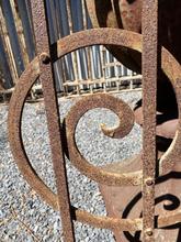 Antique style Antique iron fence in Iron