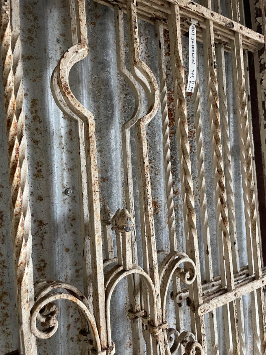 Antique iron gates 