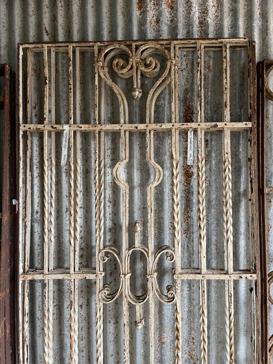 Antique iron gates 