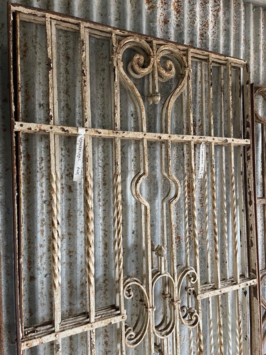 Antique iron gates 