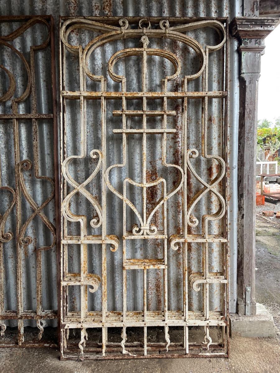 Antique iron gates 