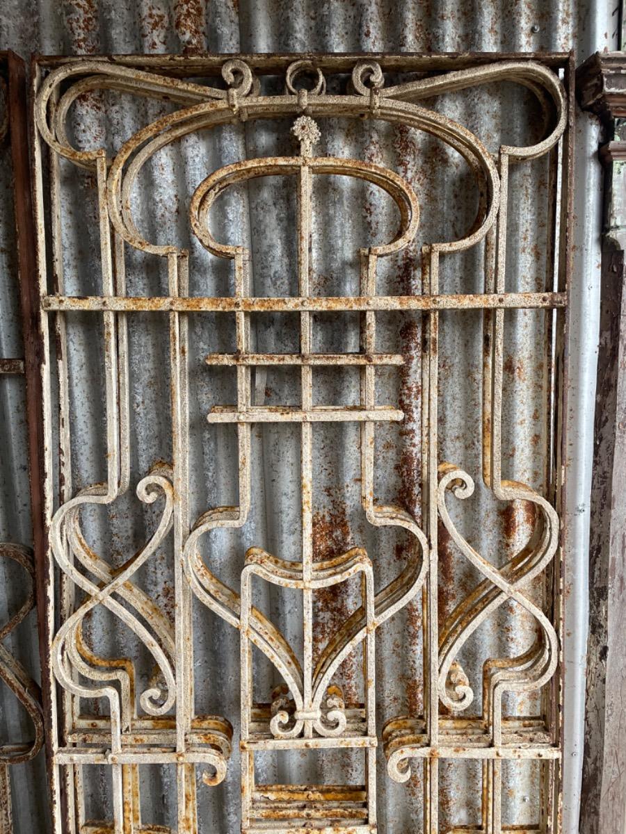Antique iron gates 