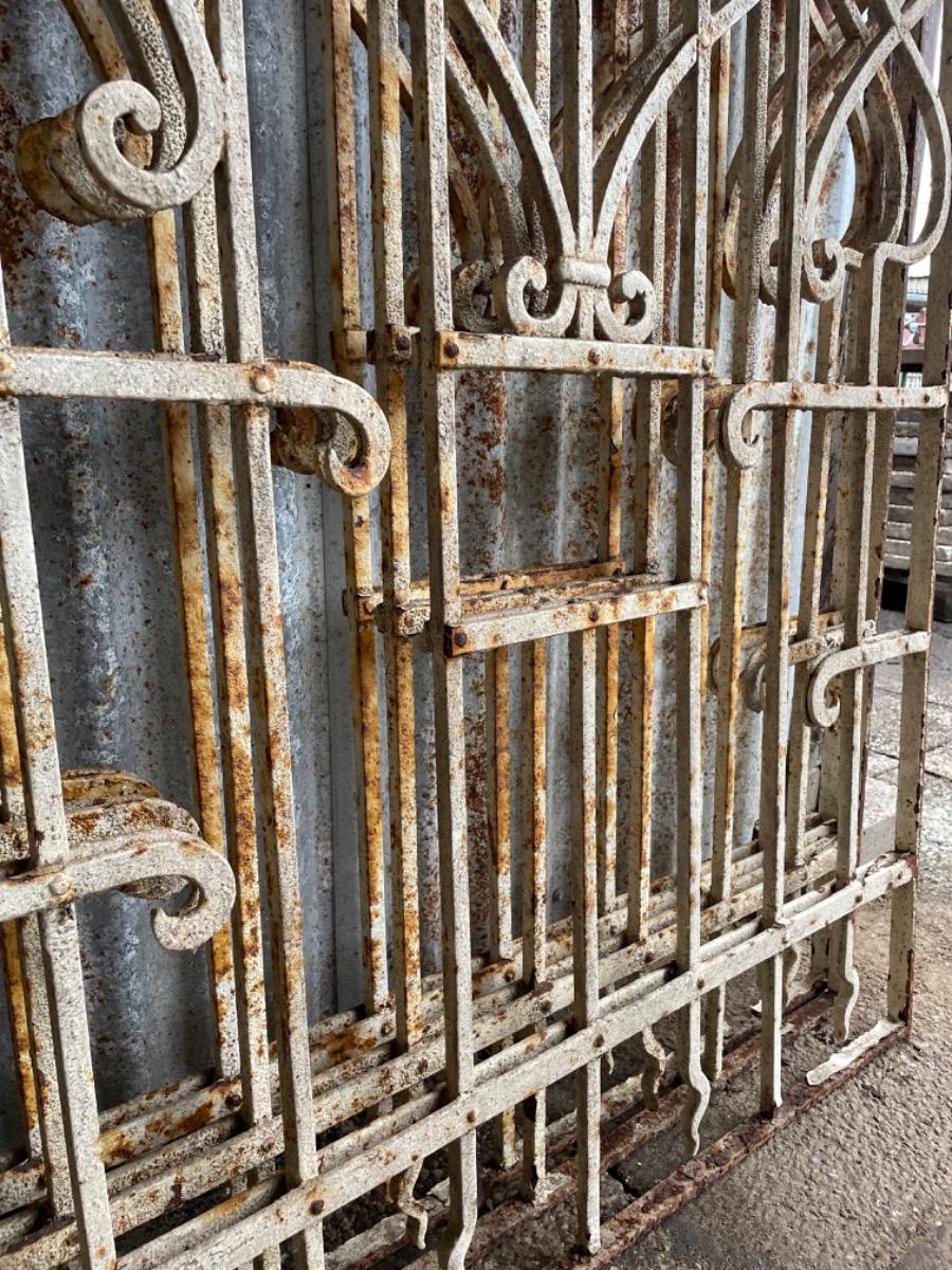 Antique iron gates 