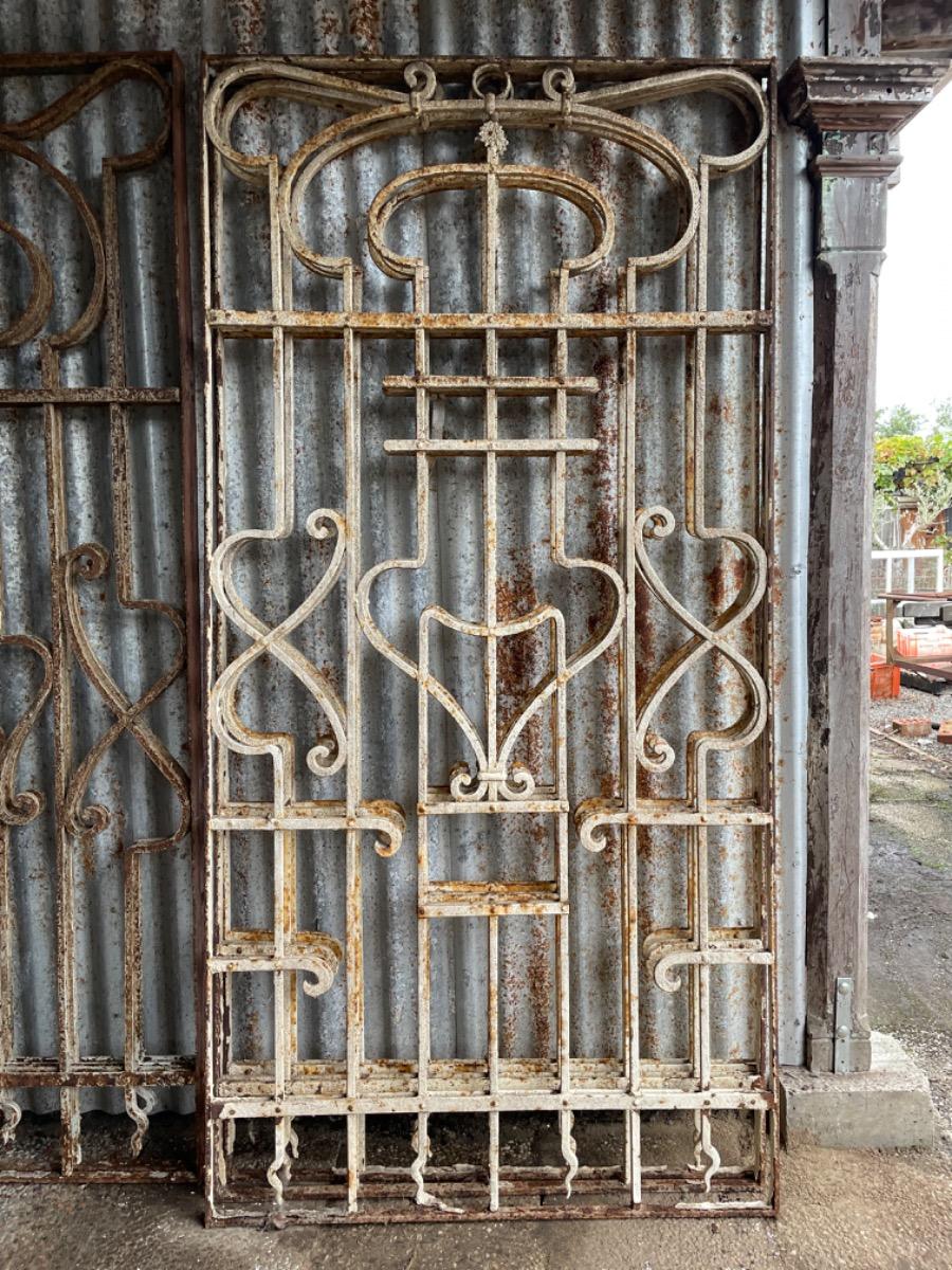 Antique iron gates 