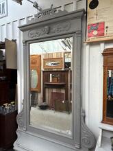 Antique style Mirror in Wood and mirror , Europa