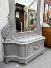 Antique style Mirror in Wood and mirror , Europa