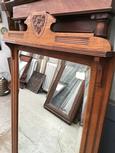 Antique style Antique mirror in Wood and glass