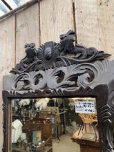 Antique style Antique mirror in wood and glass