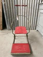 Antique style Antique old sledge in Wood and iron