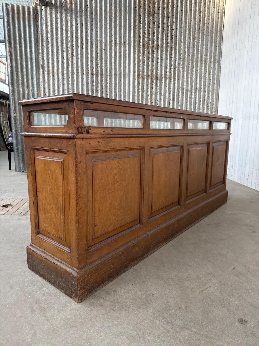 Antique Pharmacy Counter
