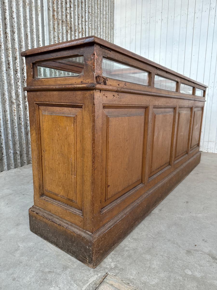 Antique Pharmacy Counter