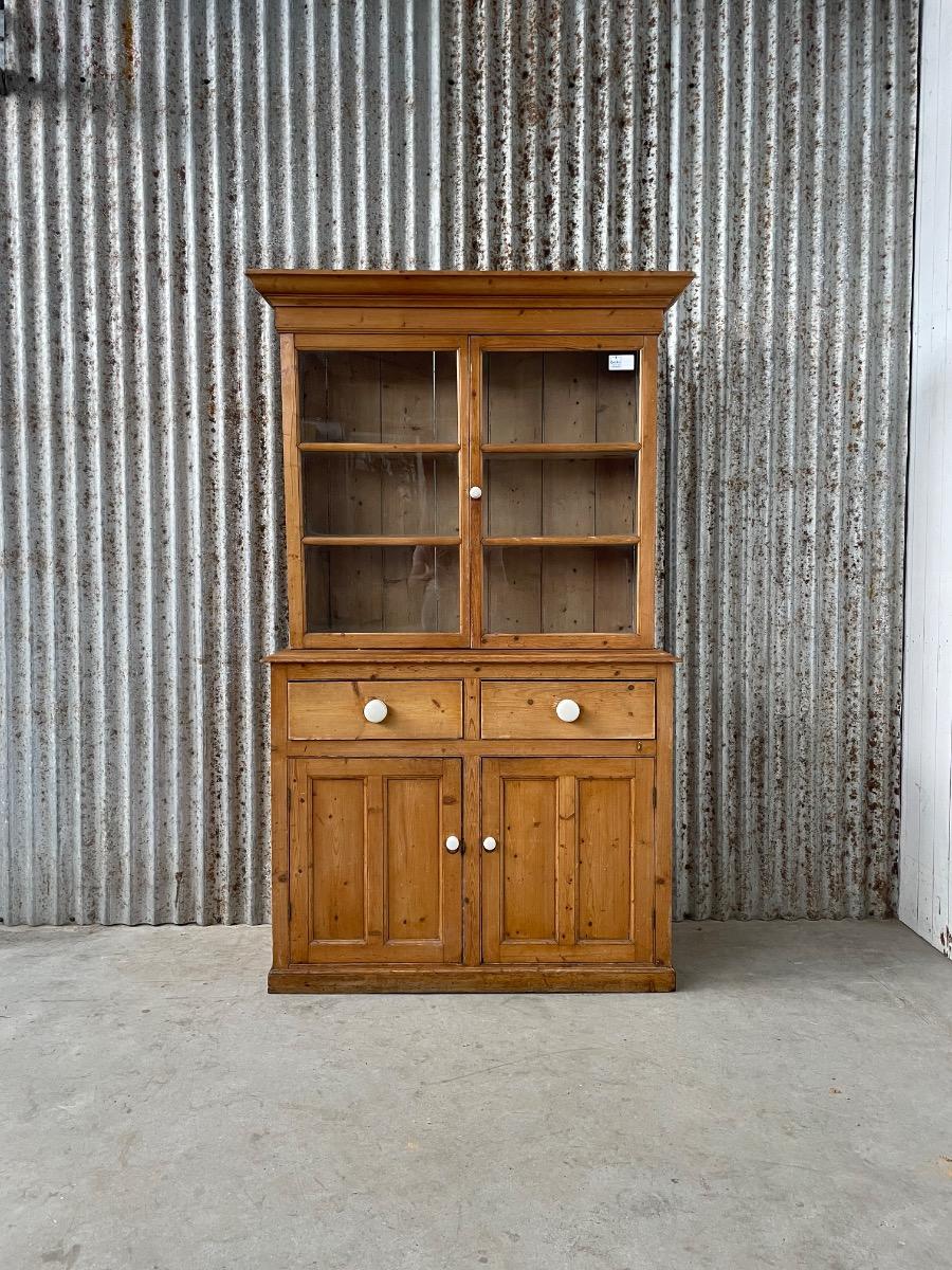 Antique pine cabintet