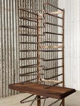 Antique style Antique rack in wood and iron