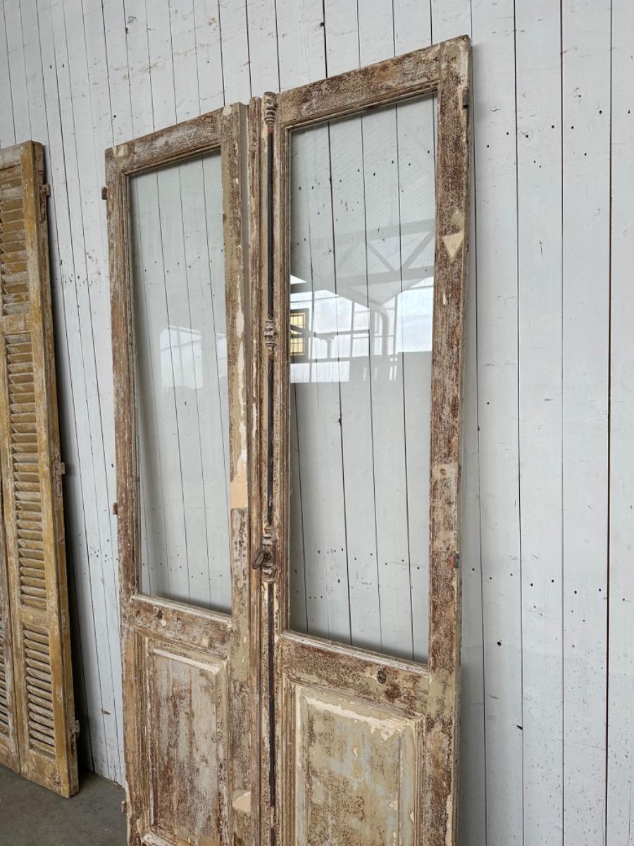 antique set doors