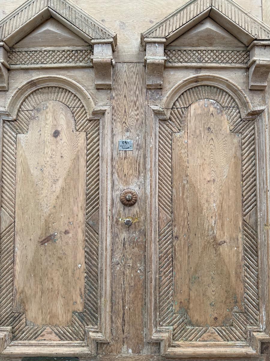 Antique  set doors