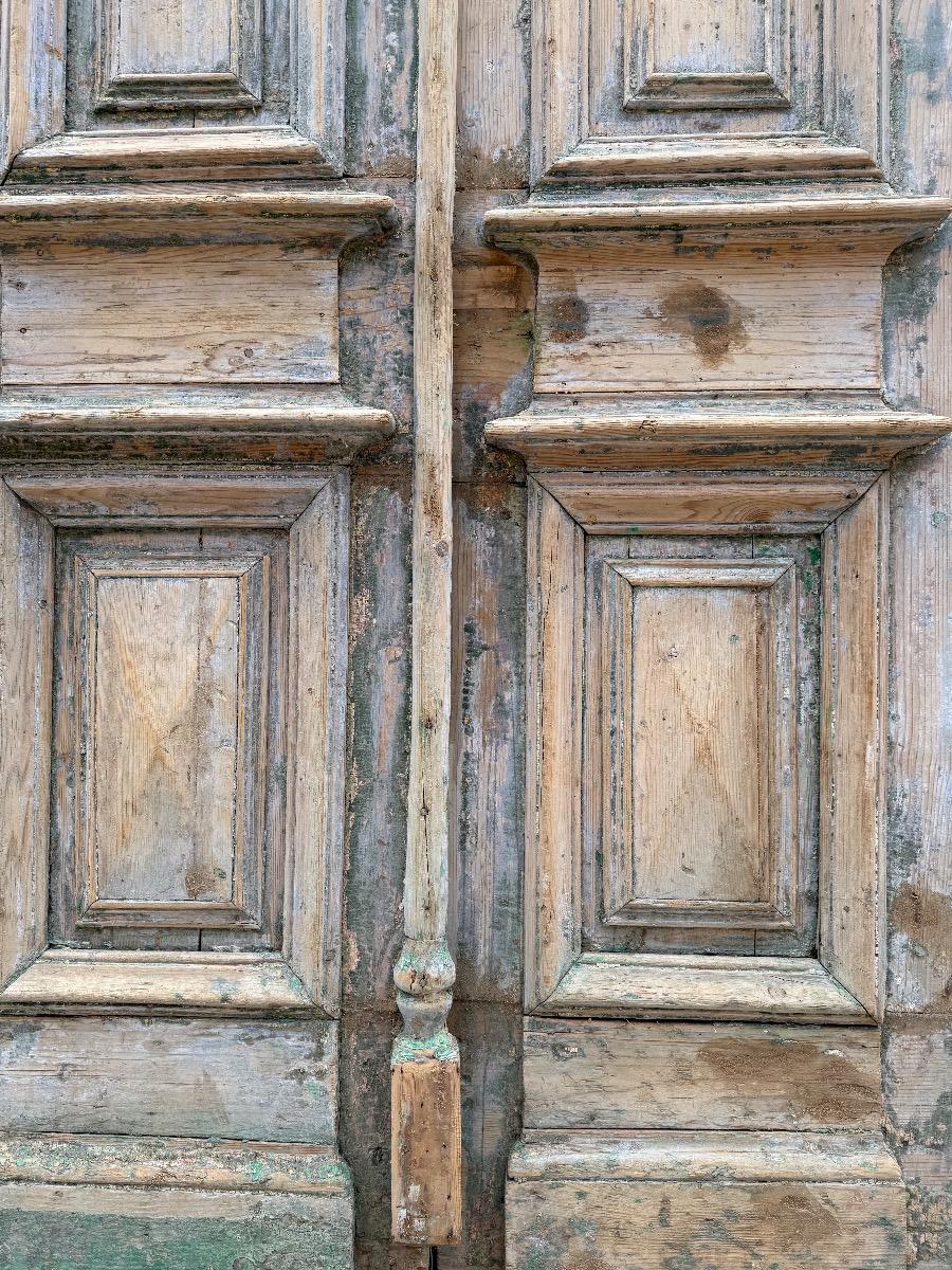 Antique set doors
