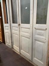 Antique style Antique set doors in Wood and glass