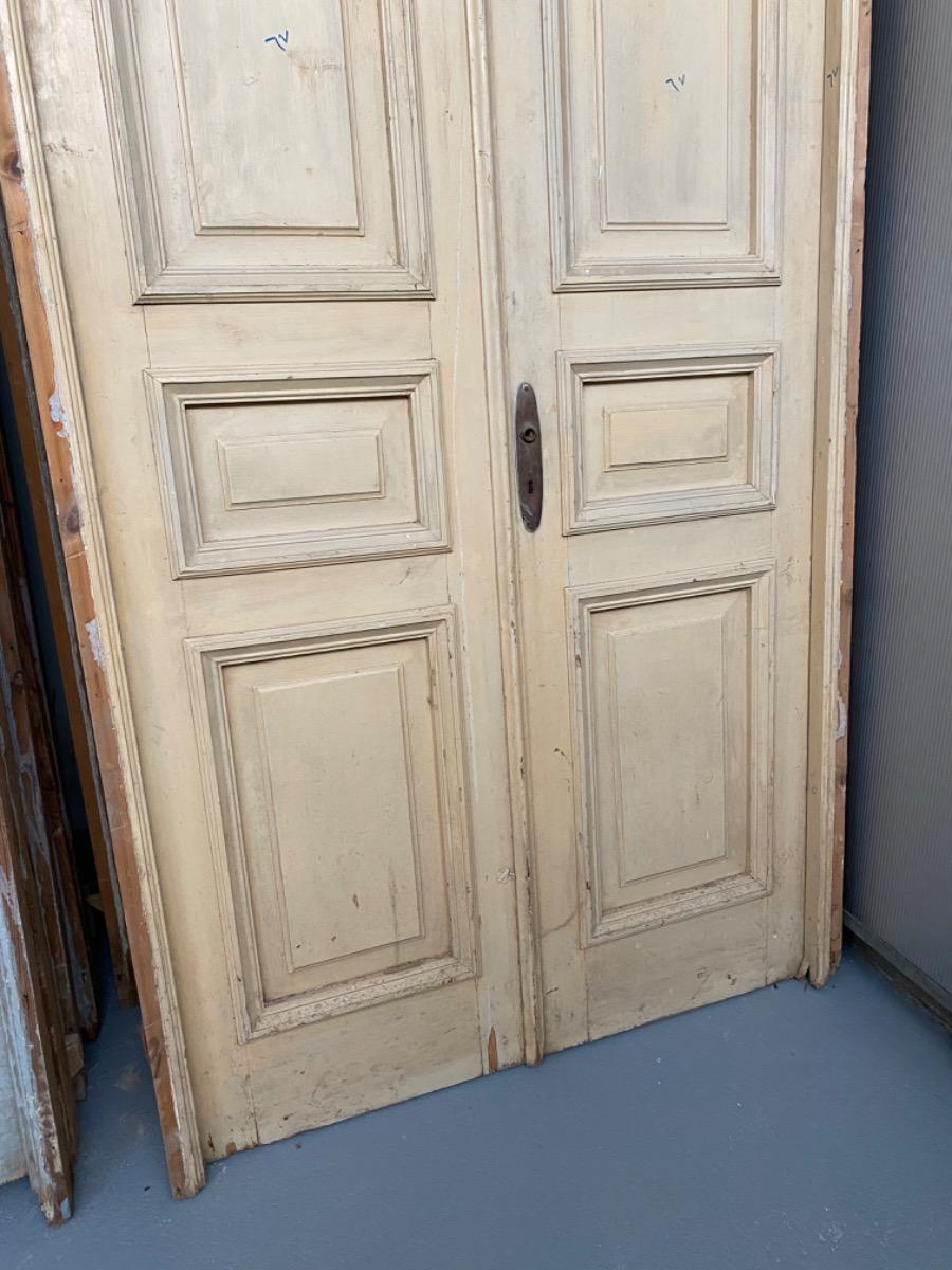 Antique set doors
