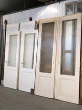  Antique set doors with glass