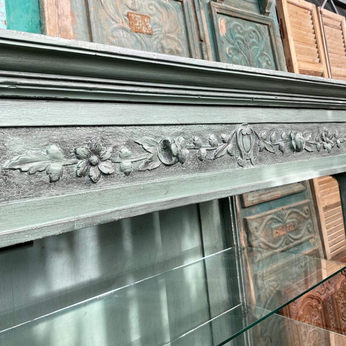 Antique shop cabinet