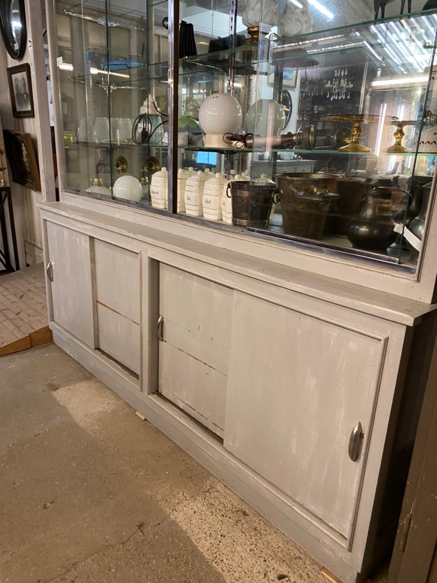 Antique shop cabinet