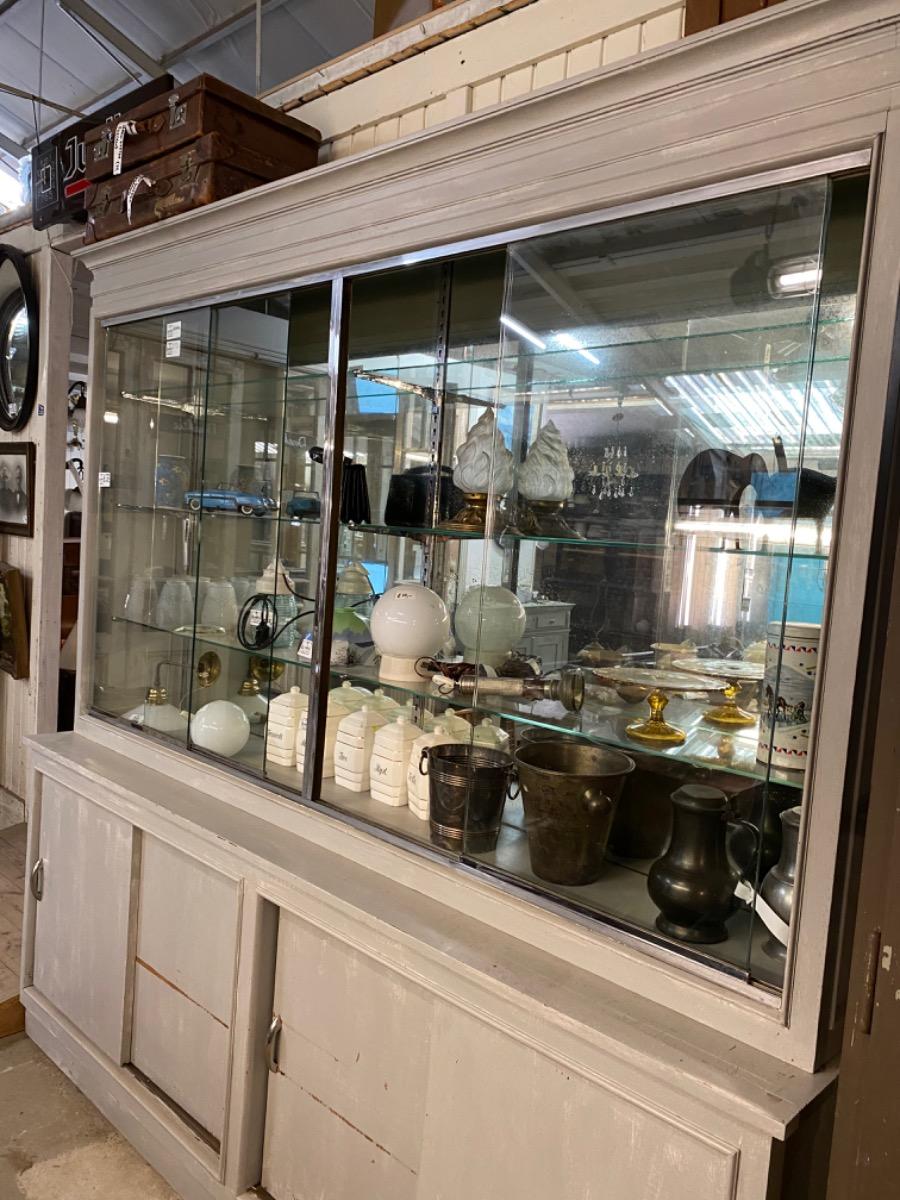Antique shop cabinet
