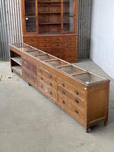 Antique shop counter France, 19th century