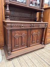 Antique style Shopcabinet in wood and glass, Europe