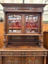 Antique style Shopcabinet in wood and glass, Europe